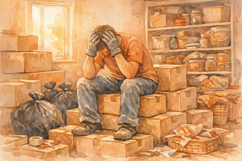 自分でやる遺品整理の「限界」