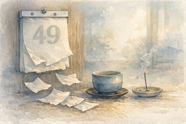 遺品整理は49日前でも大丈夫？