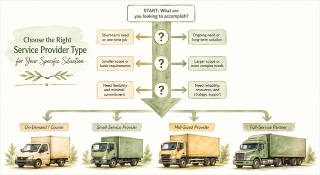 実家の片付け業者4タイプの使い分け｜どこに頼むのが正解か