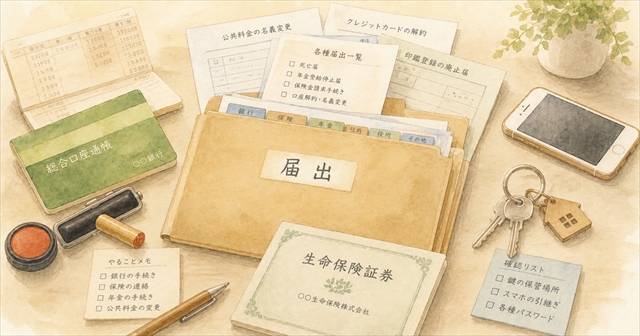 手続き・届出に必要なもの